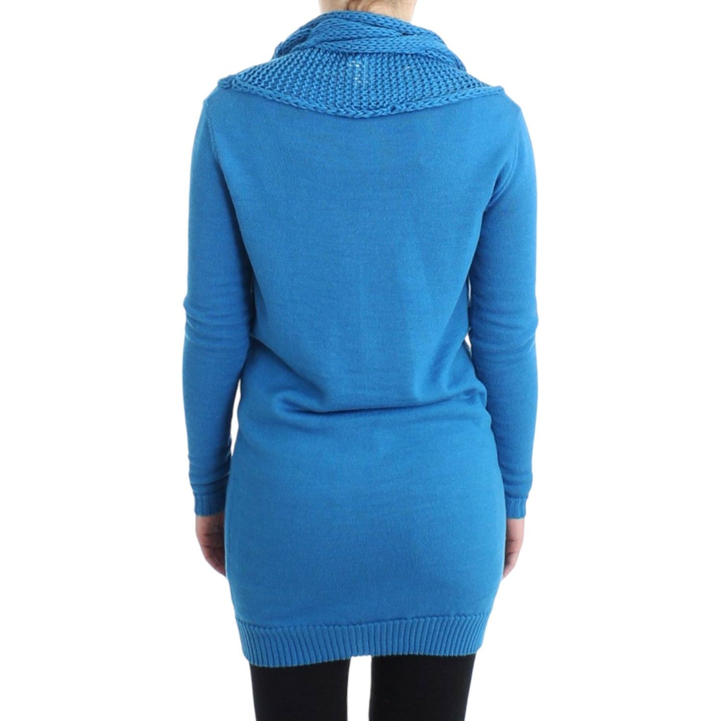 Costume National Blue scoopneck sweater SIG11549-1
