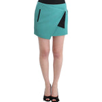 Costume National Blue wrap mini skirt SIG11641-1