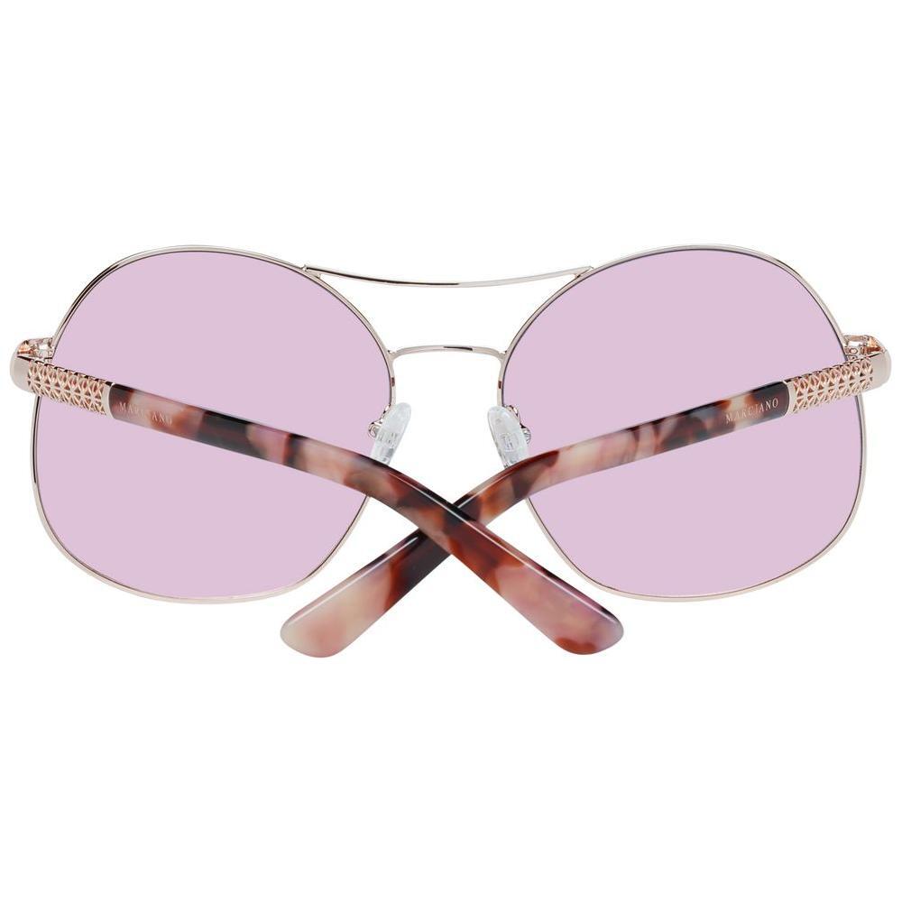 Marciano by Guess Rose Gold Women Sunglasses MA-1032132