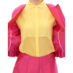 CO|TE Pink silk blend jacket GSS10180-1