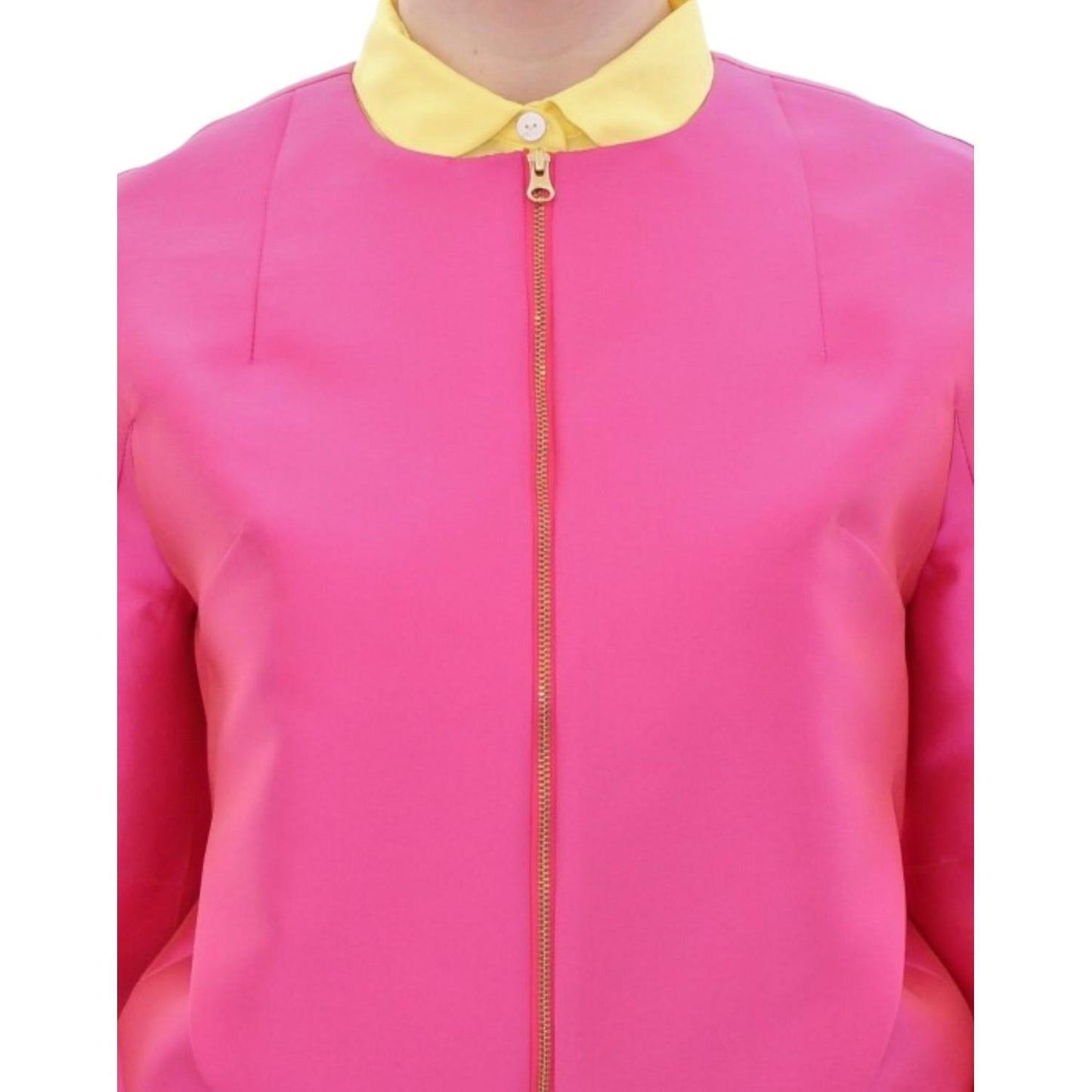 CO|TE Pink silk blend jacket GSS10180-1