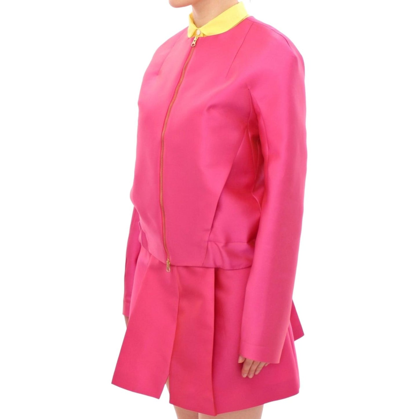 CO|TE Pink silk blend jacket GSS10180-1