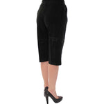 Dolce & Gabbana Black cotton shorts pants GSS11728-1