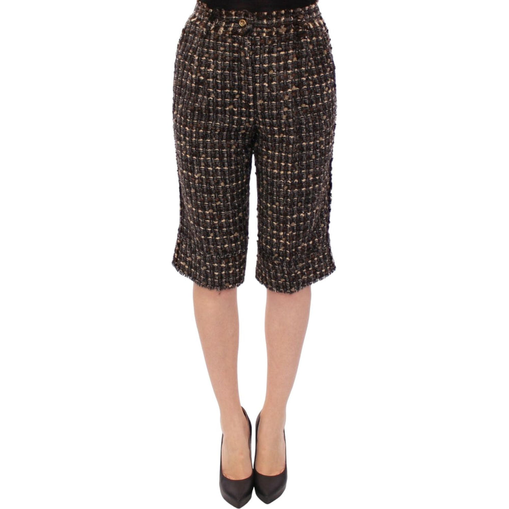 Dolce & Gabbana Multicolor wool shorts pants GSS11736-2