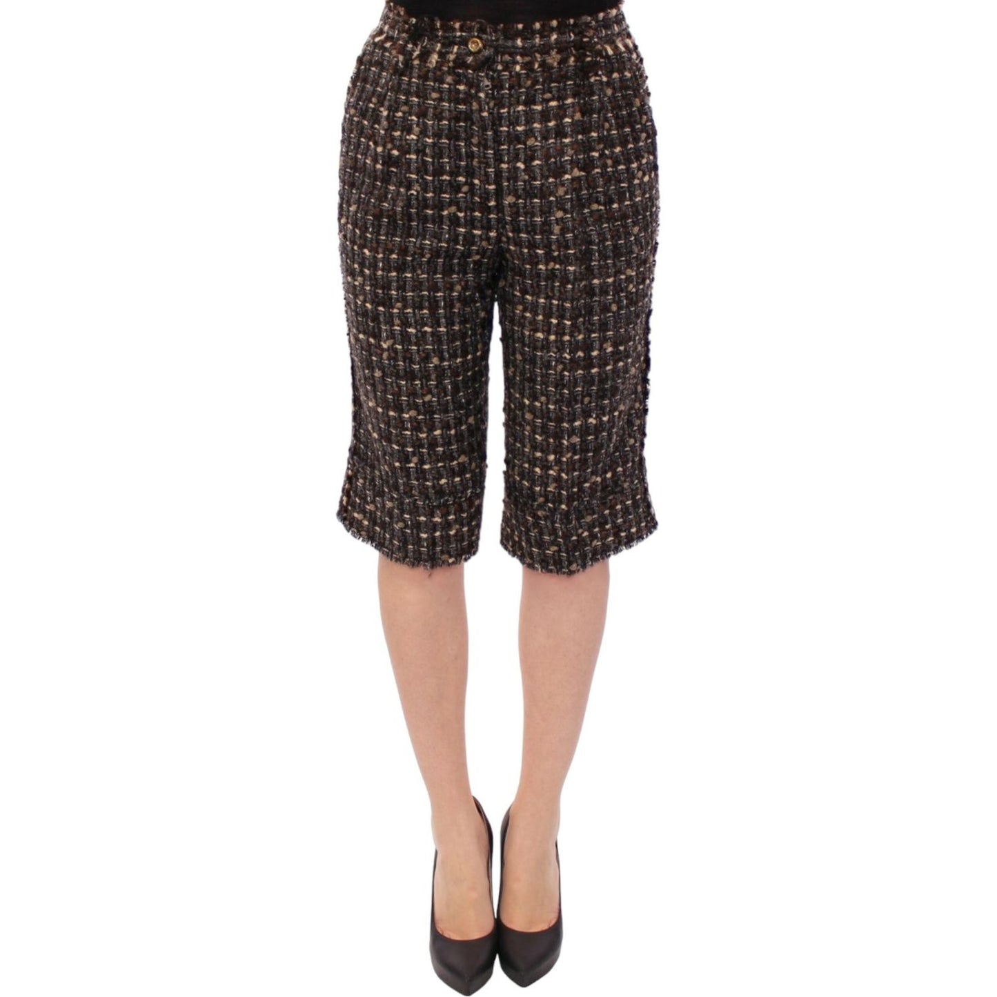 Dolce & Gabbana Multicolor wool shorts pants GSS11736-2