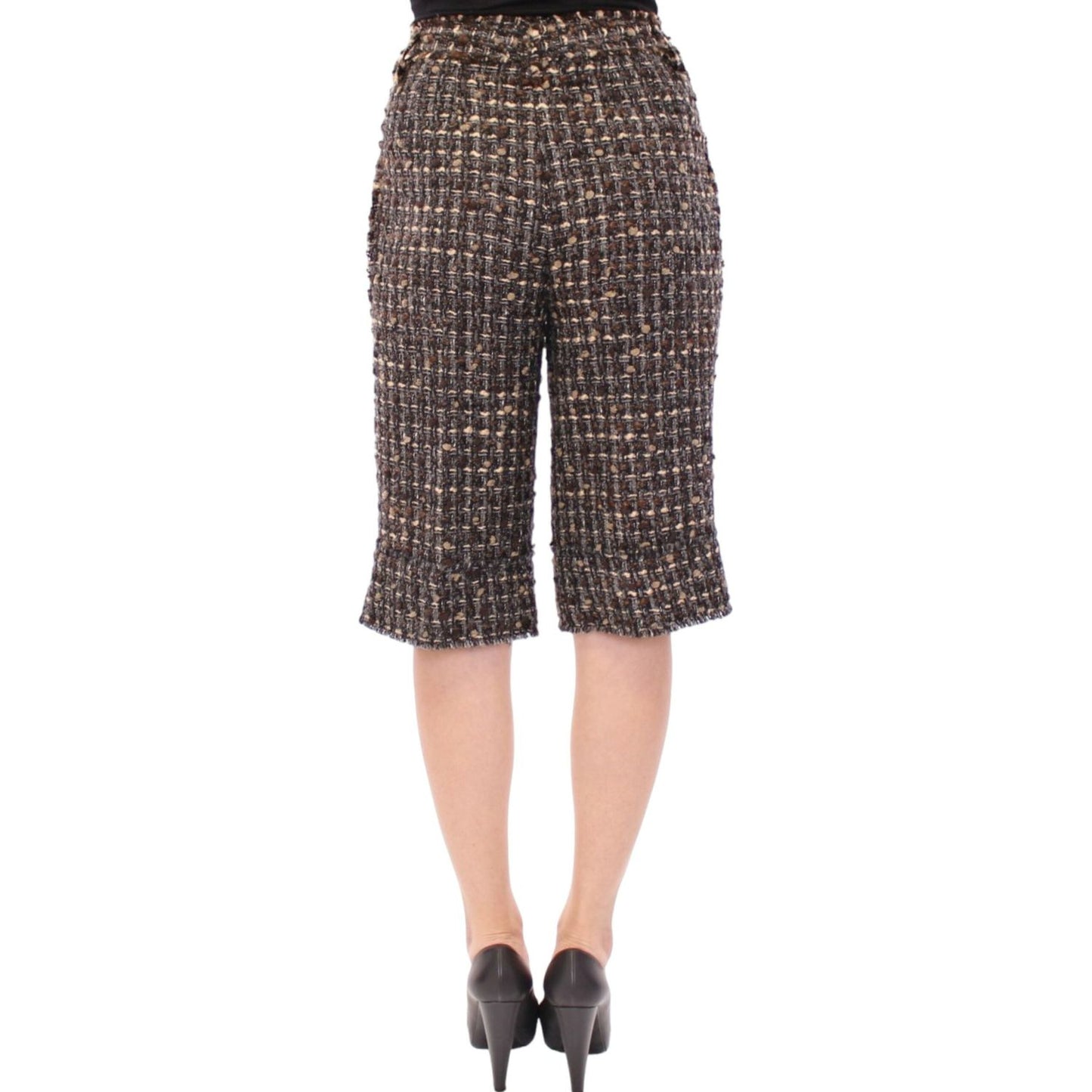 Dolce & Gabbana Multicolor wool shorts pants GSS11736-2