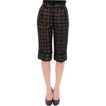 Dolce & Gabbana Black fabric shorts pants GSS10092-1