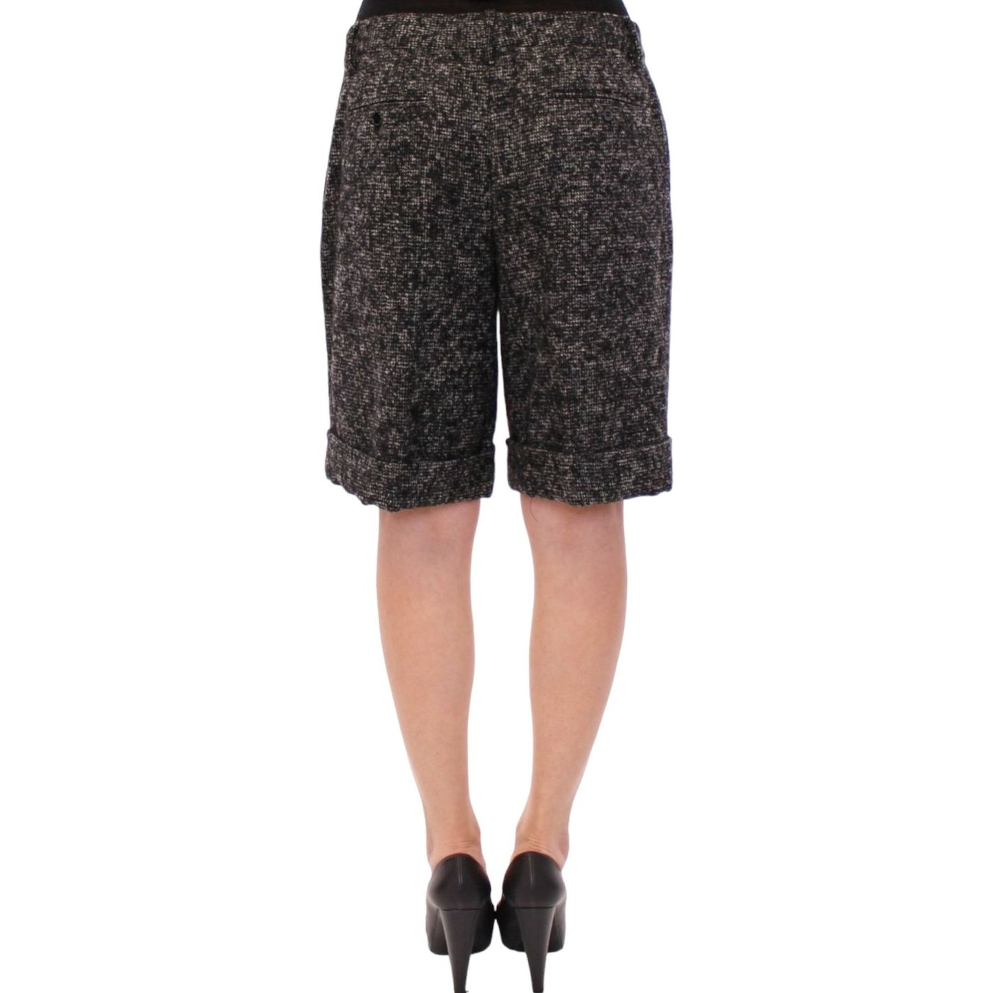 Dolce & Gabbana Gray wool shorts pants GSS11722-1