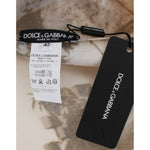 Dolce & Gabbana Brown Taormina silk blouse SIG13216-1