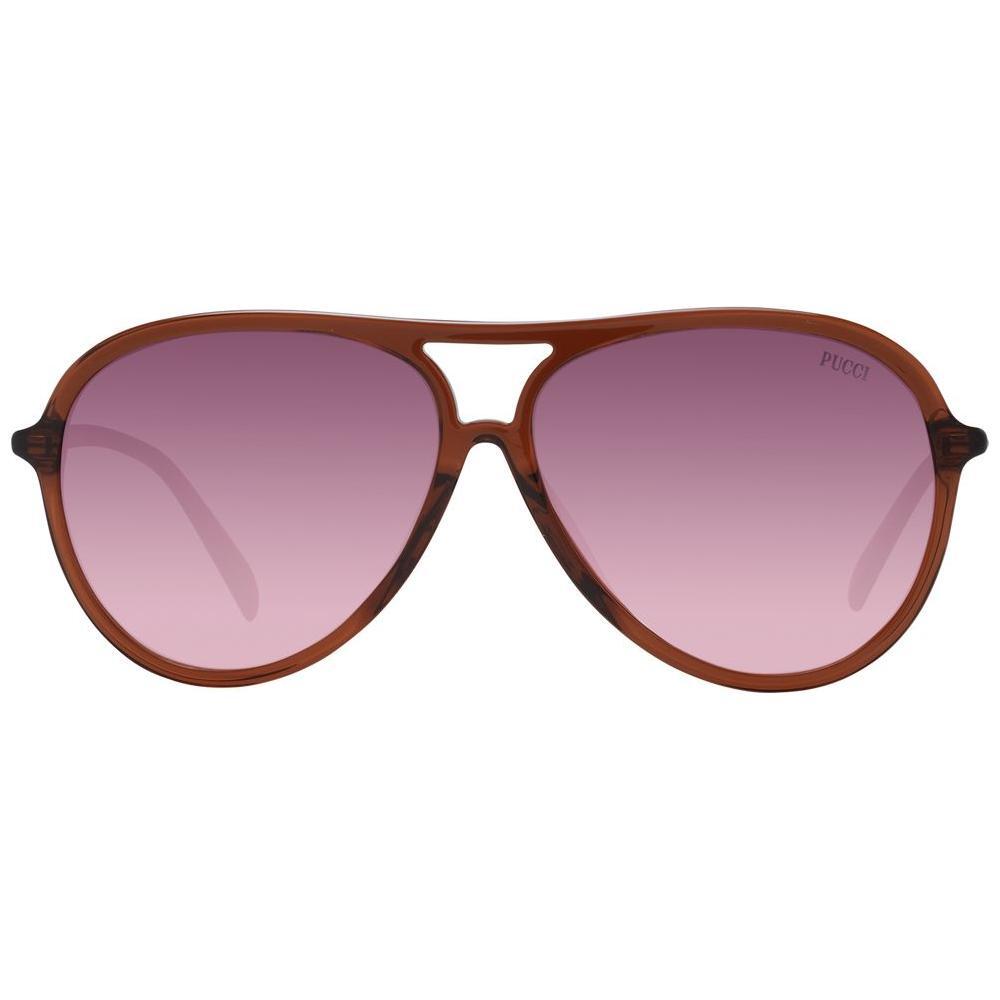 Emilio Pucci Brown Women Sunglasses 1728,67345776800,Brown,Emilio Pucci,New with tags,Sunglasses,Sunglasses for Women - Sunglasses,Women Emilio Pucci PU-1049217