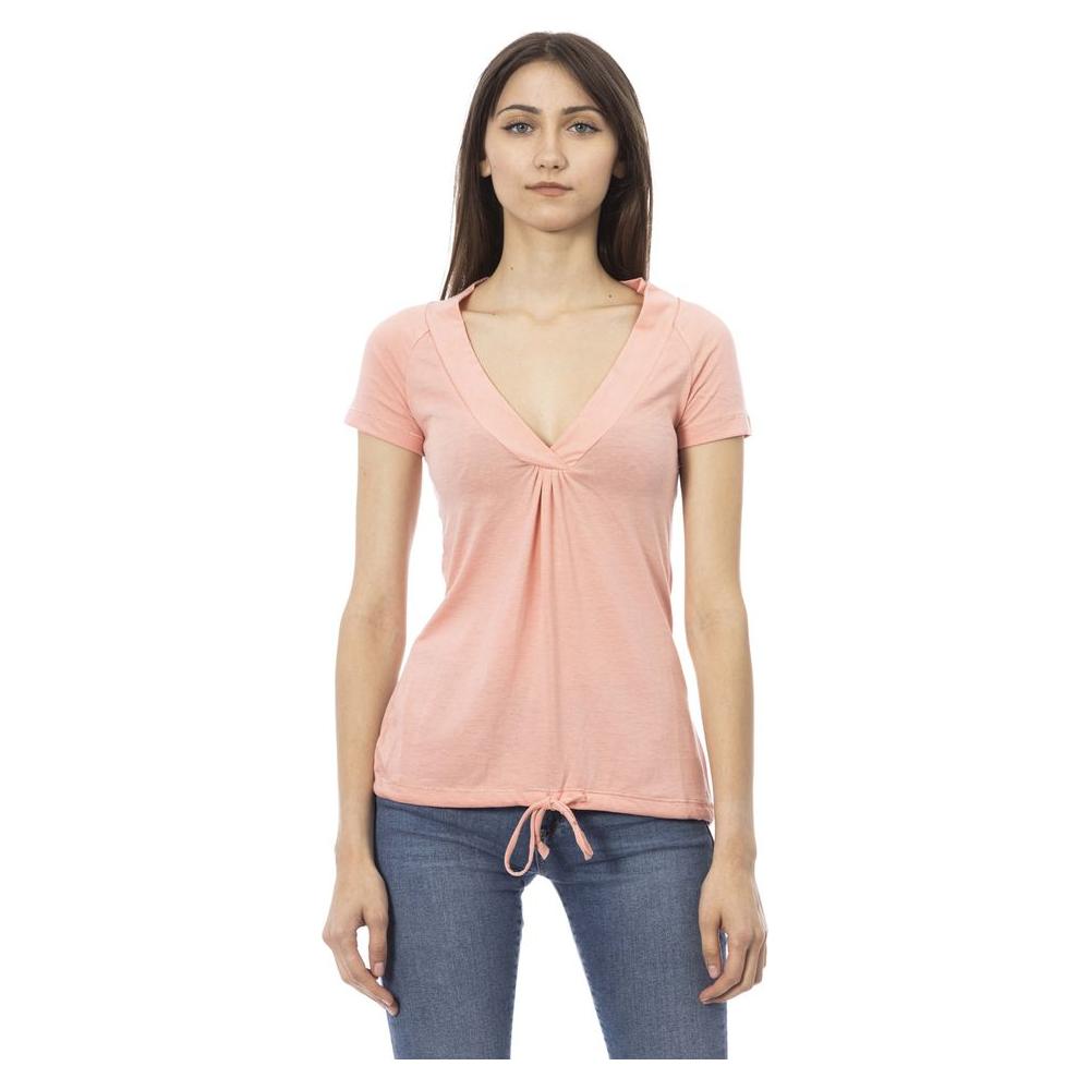Trussardi Action Multicolor Cotton Women T-Shirt TR-24173-M