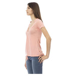 Trussardi Action Multicolor Cotton Women T-Shirt TR-24173-M