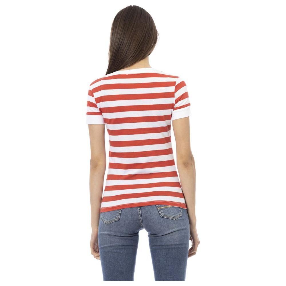 Trussardi Action Multicolor Cotton Women T-Shirt TR-24169-S