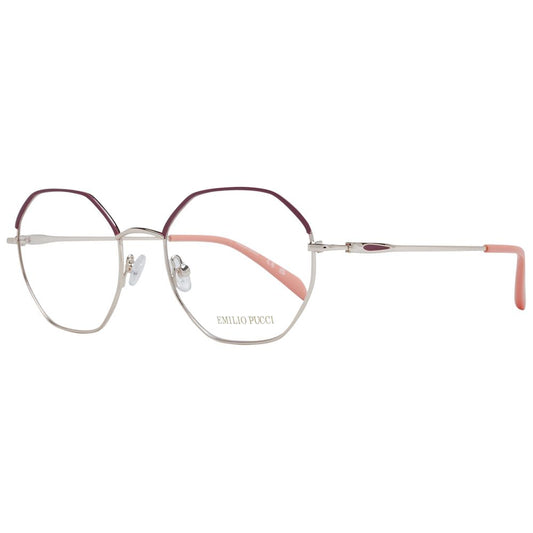 Emilio Pucci Red Women Glasses Frame