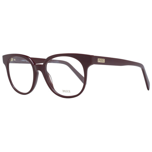 Emilio Pucci Burgundy Women Glasses Frame