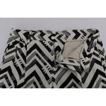 Dolce & Gabbana Striped Casual Knee-High Shorts Dolce & Gabbana Dark Gray