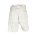 Don The Fuller White Cotton Men's Bermuda Short DO-6937-W33