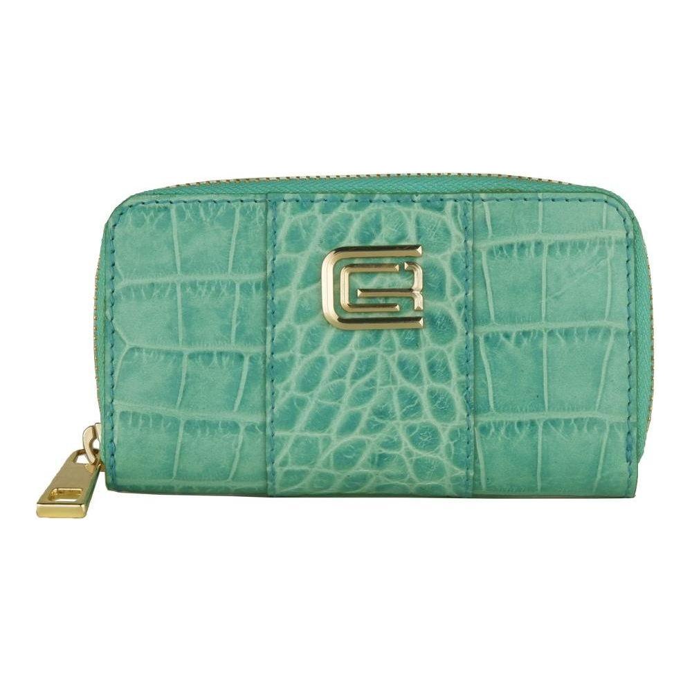 Cavalli Class Light Blue Calfskin Women Keychain CACL-6858