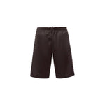 Bikkembergs Sleek Anniversary Striped Bermuda Shorts Bikkembergs Dark Slate Gray