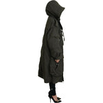 Dsquared² Green Hooded Full Zip Long Parka Coat Jacket JKT3531-38