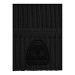 La Martina Black Acrylic Men Beanie LAMA-13151
