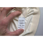 Dolce & Gabbana White Short Button Closure Silk Top T-shirt TSH84862-52