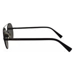 Dolce & Gabbana Matte Black Steel Frame Green Lens DG2245 Sunglasses GLA1106