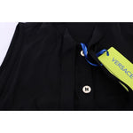 Versace Jeans Black Sleeveless Viscose Blouse Top TSH1470-3