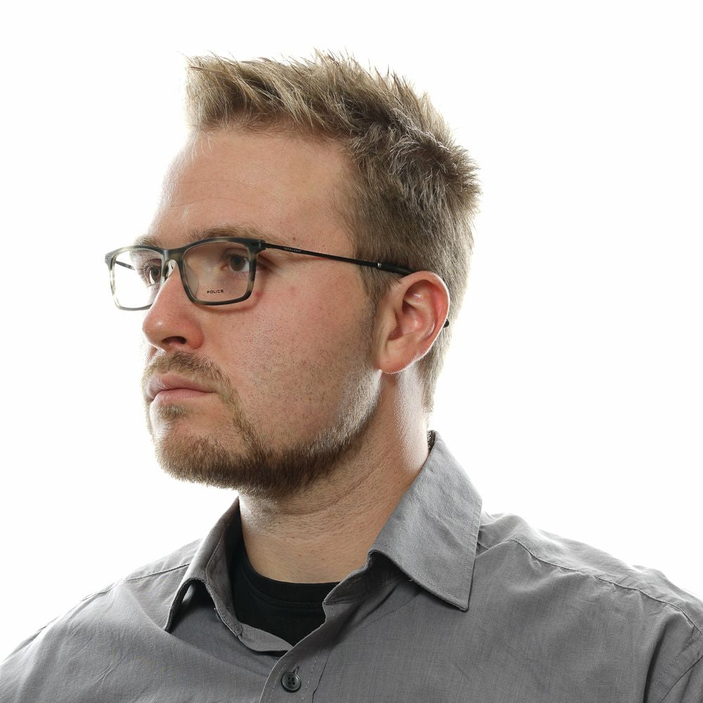 Police Gray Men Glasses Frame