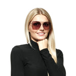 Web Rose Gold Women Sunglasses WE-1025430