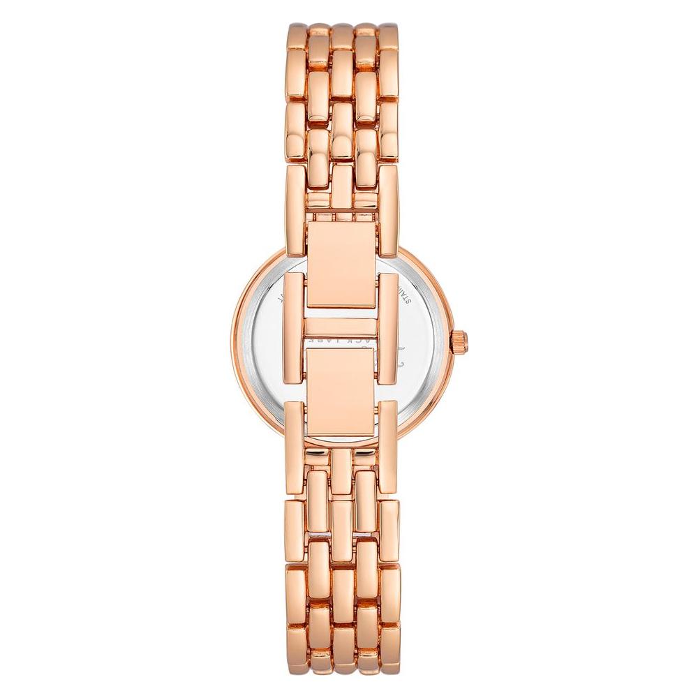 Juicy Couture Rose Gold Metal Bracelet for Women's Watch, Quartz Analog, Fashion Style