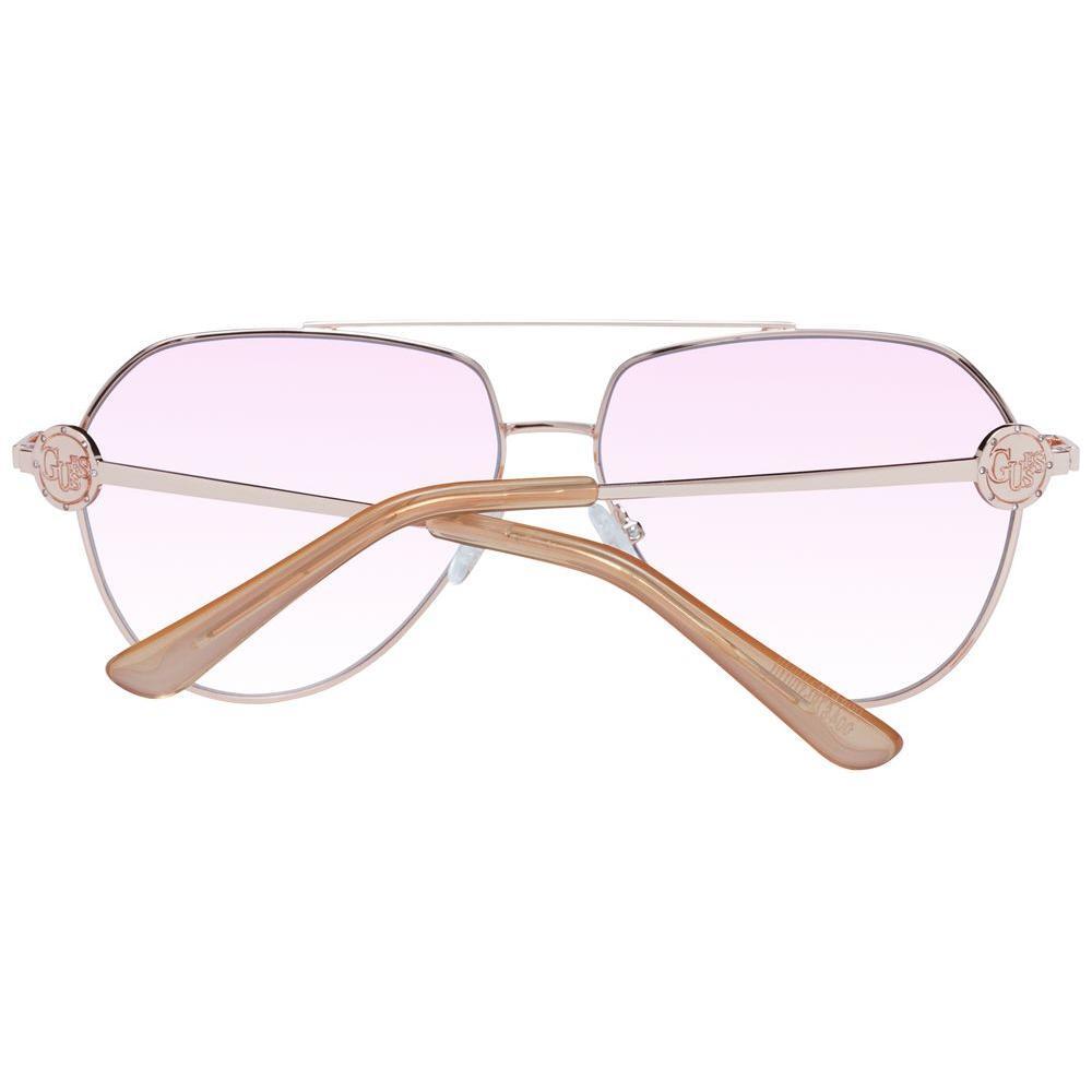 Guess Rose Gold Women Sunglasses GU-1042472