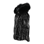 People Of Shibuya Black Polyester Jackets & Coat PE-13566-IT42|M