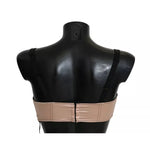 Dolce & Gabbana Black Straps Pink Balconcino Bra Bik276-40