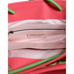 Alberta Ferretti Pink Leather Weekend Wednesday Shopping Tote Bag BAG1552