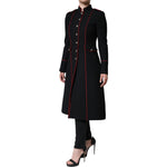 Dolce & Gabbana Black Single Breasted Trench Coat Jacket JKT4092-38