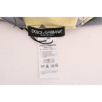 Dolce & Gabbana Multicolor Lemon Silk Stretch T-Shirt TSH1451-3