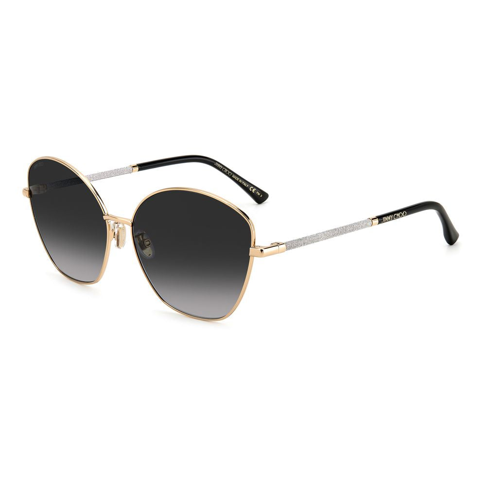 Jimmy Choo Jimmy Choo Gold Metal Sunglasses JCMARILIAGSK2M29OAC 1728,67434610848,Gold,Jimmy Choo,New with tags,Sunglasses,Sunglasses for Women - Sunglasses,Women