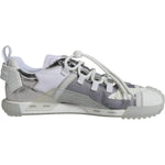 Dolce & Gabbana White Silver Low Top NS1 Sneakers Shoes MV6238-43