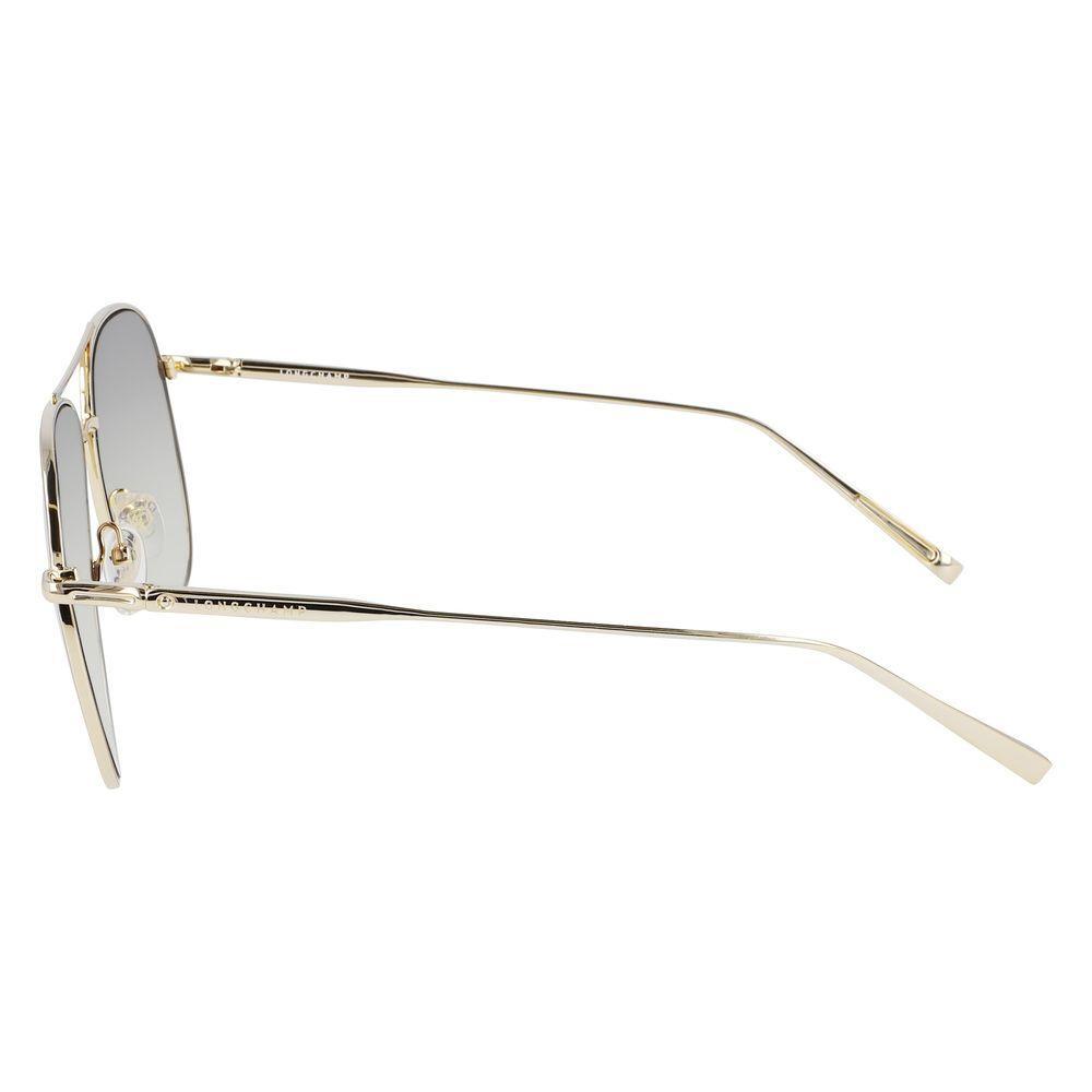 Longchamp Gold Metal Sunglasses LOLO139S712AC