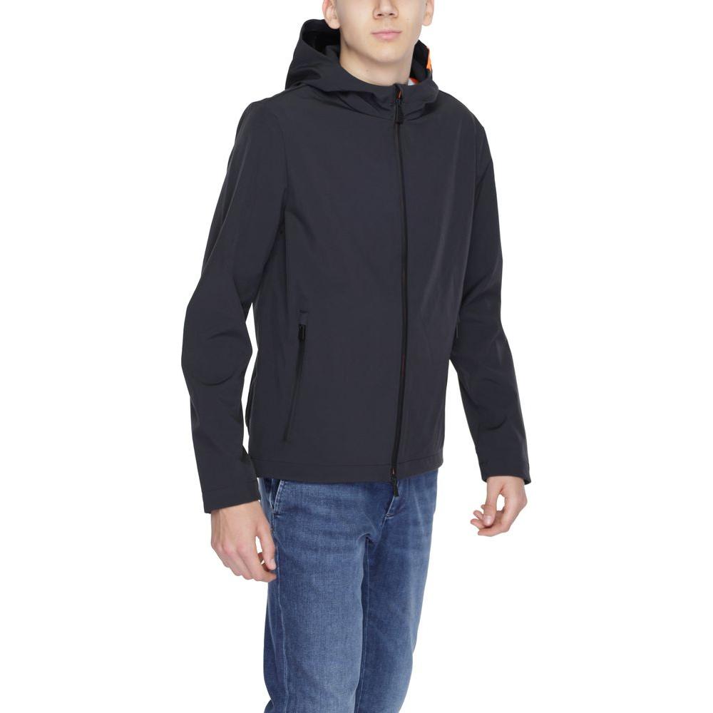 Suns Black Polyester Jacket