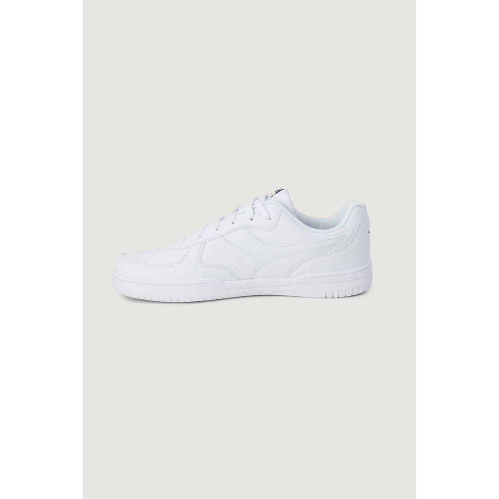 Diadora White Artificial Leather Sneaker DI-10360500008-EU40/US7
