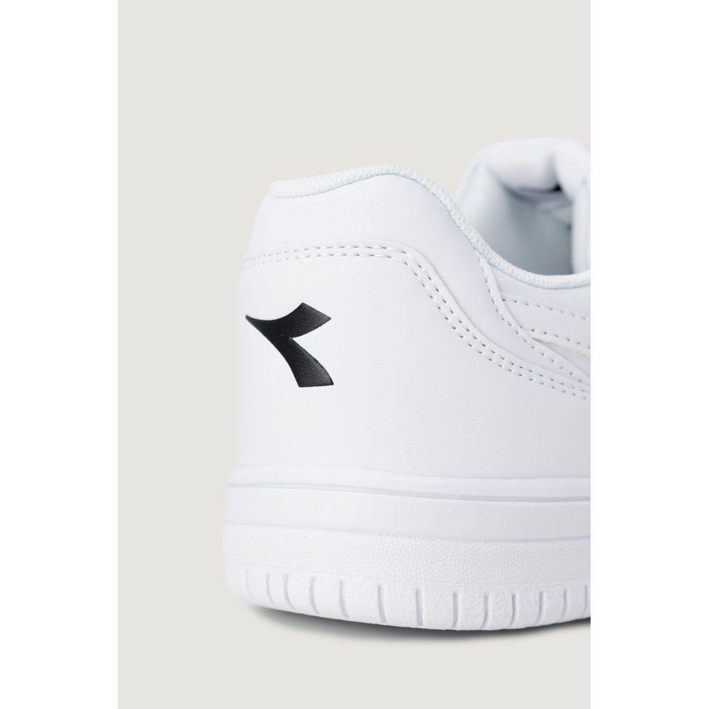Diadora White Artificial Leather Sneaker DI-10360500008-EU40/US7