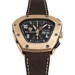 Lamborghini Black Leather Watch LATLFT075SPYDERLEGGEROAC