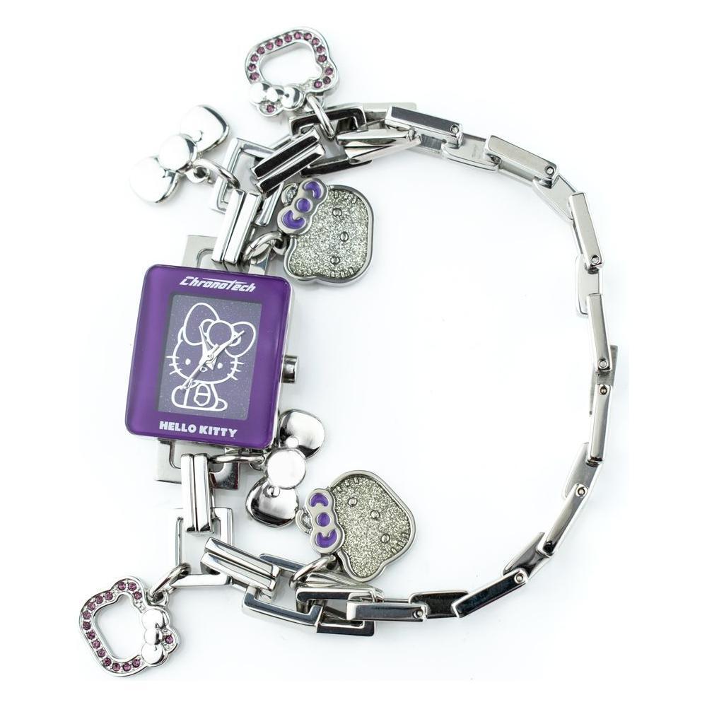 Chronotech Silver Stainless Steel Watch