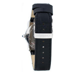 Chronotech Black Leather Watch CHCT7279M03AC