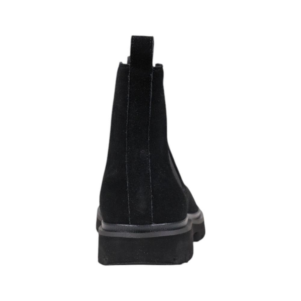 Calvin Klein Jeans Black Suede Leather Boot CA-14578300009-EU40/US7