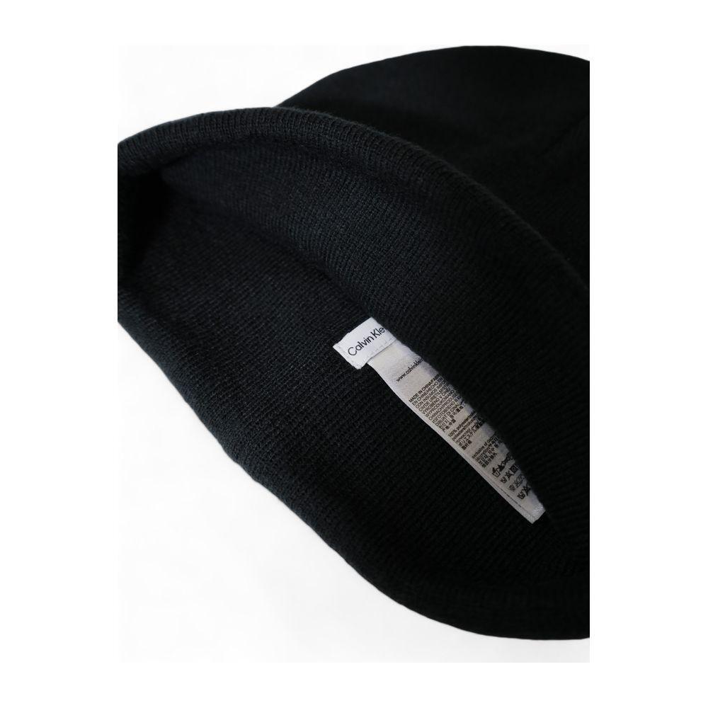 Calvin Klein Black Recycled Polyester Caps Baseball Hat CA-14591100009-UNI