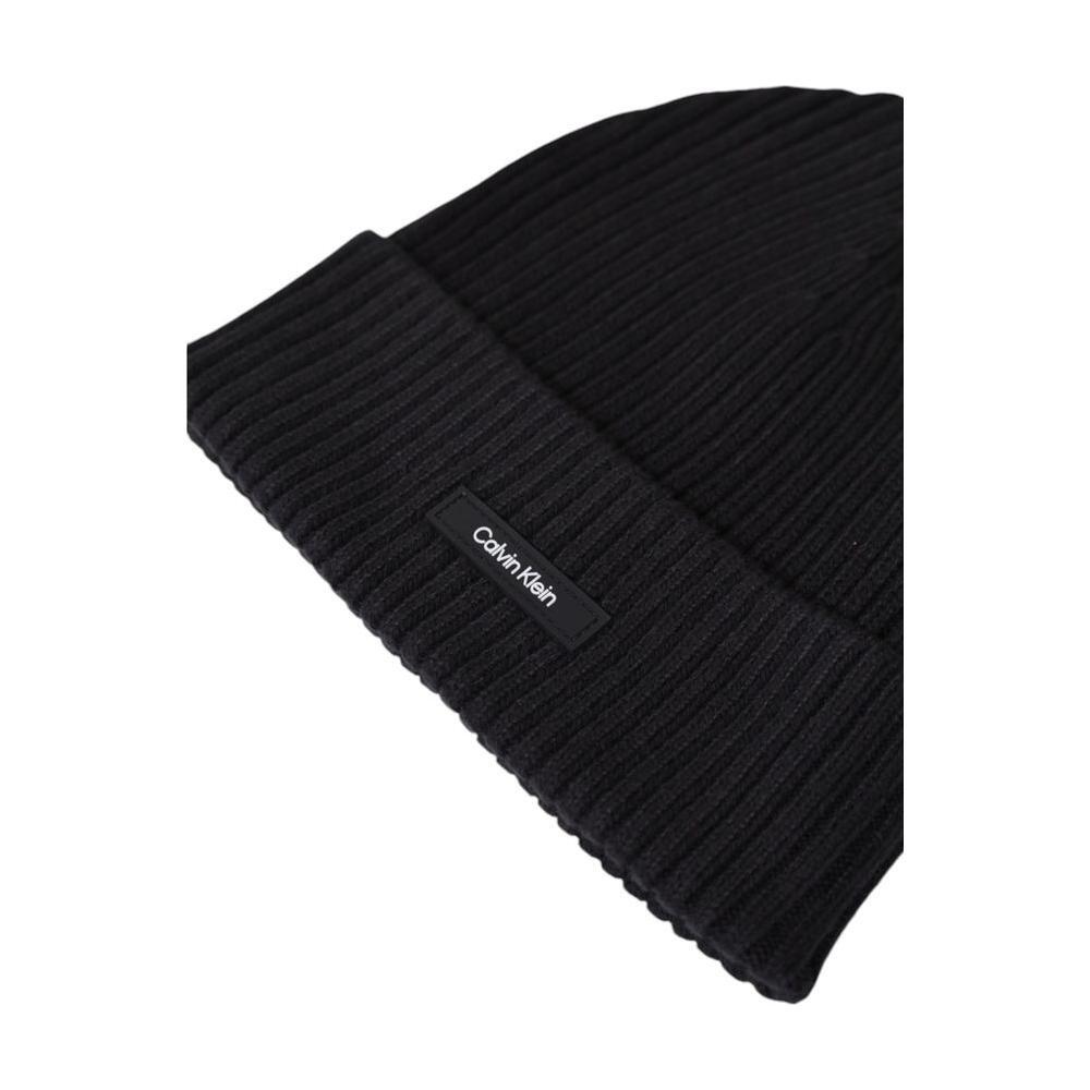 Calvin Klein Black Organic Cotton Caps Baseball Hat CA-15182100009-UNI