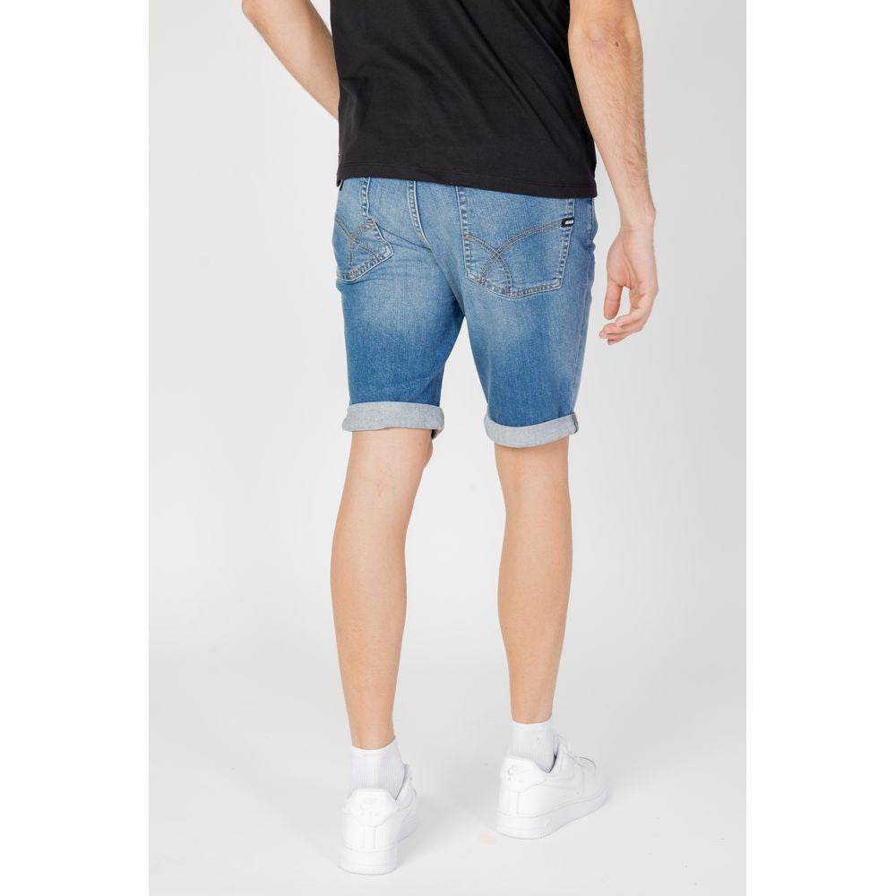 Gas Blue Cotton Bermuda GA-13363500176-W31